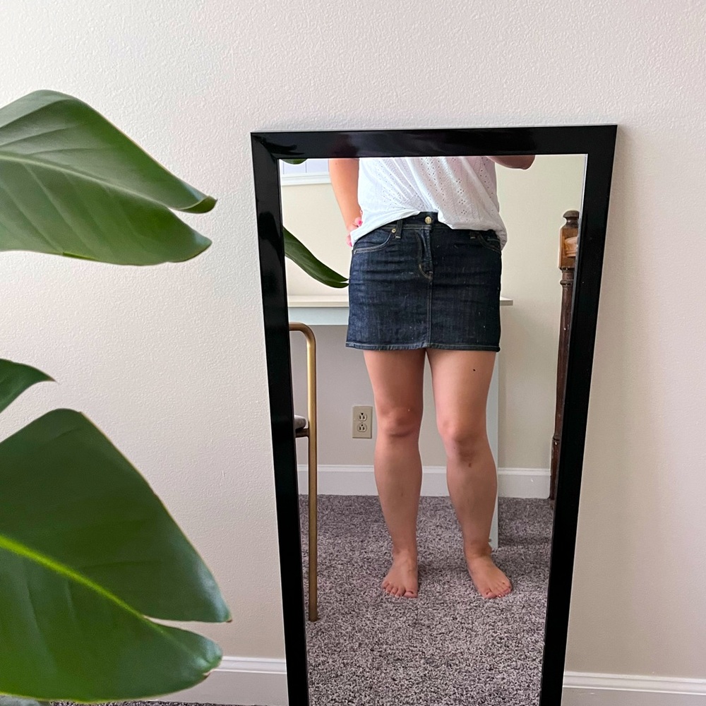 Skirt citizens of humanity denim mini size26